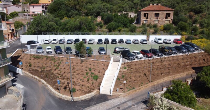 Parcheggio Via Trexenta Iglesias - completato